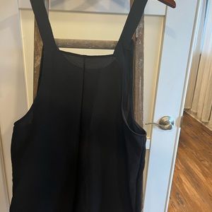 Black shorts overalls